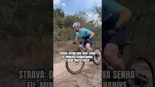 At&eacute; o Strava me zoa! #humormemes #humor #strava #stravacycling #stravabrasil #stravamtb #memesbr