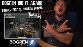 AWESOME drums at total EASE! || Bogren Digital TRIVIUM DRUMS (Review & Showcase vs. KRIMH Drums)