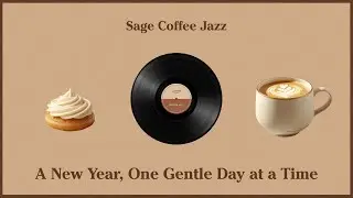 Sage Playlist ☕✨ A New Year, One Gentle Day at a Time for Study, Reading, Relax · Cozy Coffee Jazz