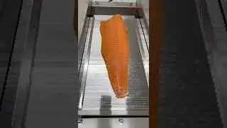 Commercial use smoked salmon fish slicer