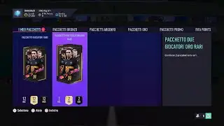 Apro 3 pacchetti su Fifa21 per PS5