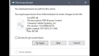 [Solved] Can't delete file/folder