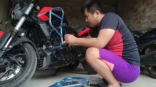 Crash Guard Fit in Dominar 250