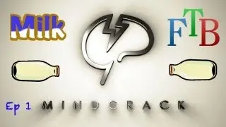 FTB MindCrack SSP - Milk Plays - Ep 1: This is FTB but HARD!