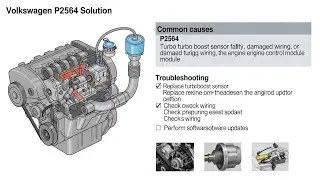 Volkswagen P2564 Code Ka Solution | Turbo Boost Sensor Problem Fix