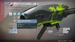Destiny 2 Use Legendary Pentatonic 48 Rocket Launcher Lost Sector Winding Cove