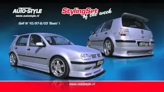 Stylingset Golf IV 10/97-9/03 'Basic' I by AutoStyle
