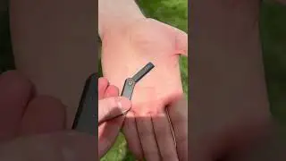 Have you ever seen a knife this small? ASR Tactical Mini Ceramic Razor Blade #small #blade #knife