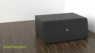 Intusonic INTUCAB 8SM 300T Compact 2x8' Installation Subwoofer