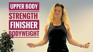 Quick upper body bodyweight strength session/SIT finisher/Workout by AC