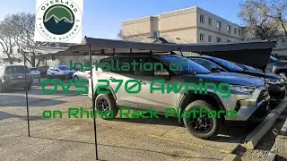 Installation of OVS 270 Awning on Rhino Rack Platform