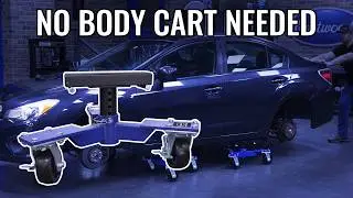 No Wheels? No Problem. | Eastwood Automotive Pinch Weld Dollies