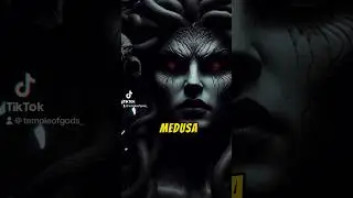 🐍Medusa: Petrifying Gaze.#MedusaMyth #StoneGaze #GreekMythology #LegendaryWomen