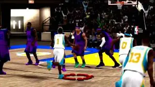 Best 360 Alley oop Dunk Ever NBA 2K11 Crew Game FT. GOODFELLA