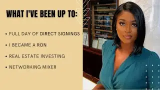 First Day Of Direct Signings At A Title Office, Becoming A RON & More!