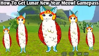 How To Get Lunar New Year Meowl Gamepass Badge Morph In Tiny Universe Roleplay - Roblox Update 