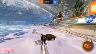 Rocket league save! streamed at twitch