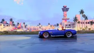Shelby Cobra 427 on an Airport Cruise | 4k UHD w/ lofi live car screensaver