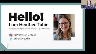 Integrative Learning in a Virtual World - Heather Tobin