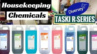 Housekeeping Chemicals Diversey Taski R-Series @Santanu_The_Hotelier #viral #shortsviral #shorts #hotel