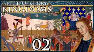 Давайте поиграем в Field of Glory: Kingdoms | Геймплей за Францию, эпизод 2: Война с Нормандией