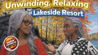  “Unwinding at a Lakeside Resort in Meta Horizon” as my Avatar 