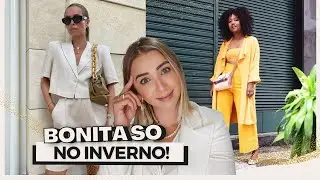 Como ficar com cara de rica no verão, com poucas peças 😻 Bonita só no inverno nunca mais!