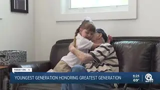 5-year-old girl and World War II veteran share special bond