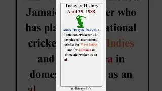 Today in History - April 29, 1988