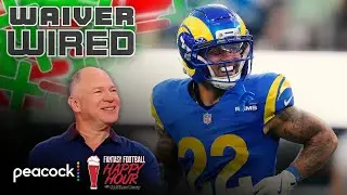 Blake Corum, Cards' duo atop Week 16 RB waiver targets | Fantasy Football Happy Hour | NFL on NBC