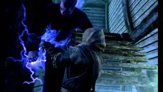 Skyrim: Dual Bound sword Killing bandits!