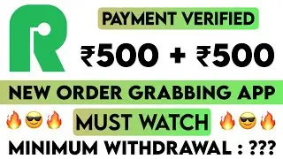 😱 New Order Grabbing App Without Investment // 🤑 New Earning App Today 2021 / OEK /Make Money Online