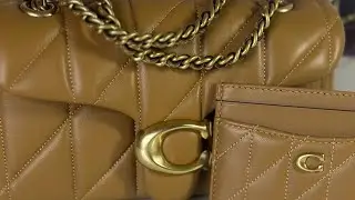What I got for Christmas🎄🎁 Featuring the Coach Honey Brown Collection #coach #coachtabby #haul