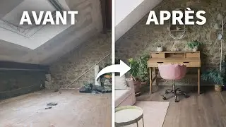 Je vous dévoile enfin les travaux fini de la mezzanine !! 