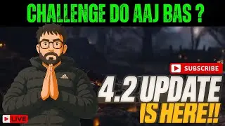 🔴CHALLENGE DO ?  BGMI 4.2 NEW UPDATE | #ipad  #bgmi #bgmilive #livestreaming