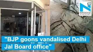 Watch: Delhi Jal Board's Raghav Chadha accuses BJP of vandalising his office, attacking staff