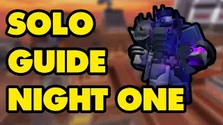 Solo Night 1 Halloween 2025 Guide [BOTH MODES] (Tower Defense Simulator)