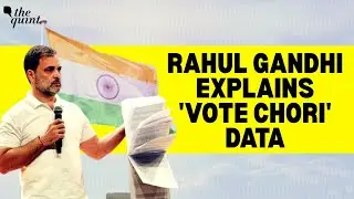 1 Lakh 'New' Voters, Fake Addresses: Rahul Gandhi's 'Vote Chori' Data, Claims BJP-EC Stole&nbsp;Elections