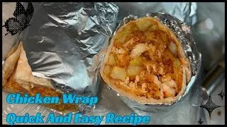 Crunchy chicken wrap rcps Crunchy goodness Hira Creation,