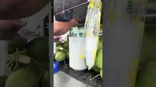 Coconut Water the Filipino Way &ndash; Buko Juice from the Streets of the Philippines #juice #streetfood