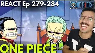 REACT - TEATRO DOS CH&Aacute;PEUS DE PALHA - LUFFY MAFIOSO - Ep.274-284 - ONE PIECE - #lufy #onepiece