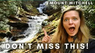 STUNNING FALLS AT MOUNT MITCHELL | Roaring Fork Creek Falls