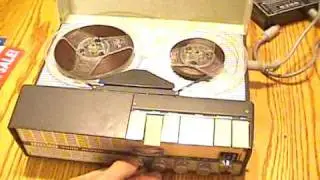 Uher 4000 Report S с катушки на катушку, ЧАСТЬ 1 из 2