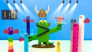 Let&rsquo;s play with the Numberblocks Blockzee Balance Activity Set Toy | Learn To Compare Numbers