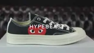 First Impressions of the Comme des Garcons PLAY x Converse Chuck Taylor All Star 70s