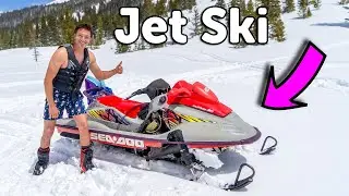 ALL TERRAIN Гидроциклы мчатся по снегу, суше и воде