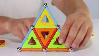 Geomag Classic &ndash; Confetti Target 60 pcs (Tutorial)