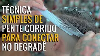 COMO CONECTAR O DEGRADÊ COM ARESTAS - PENTE CORRIDO