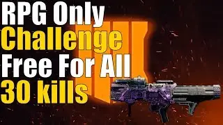 RPG Only Challenge - HC Free For All - BO4 Multiplayer