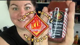 Utah's Own Flaming Homer's Hot Sauce: Burn Your Tongue Sauces